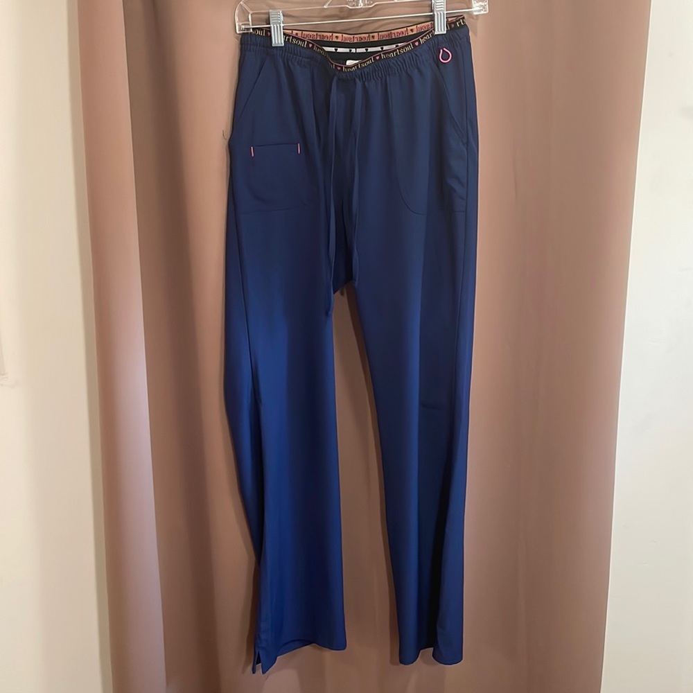 Heart & Soul navy scrub pants